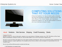 Tablet Screenshot of enterprisesystems.net